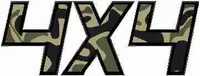 Z Camouflage 4x4 Decal / Sticker 21