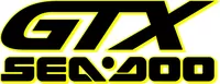 Black and Yellow Sea-Doo GTX Decal / Sticker 06