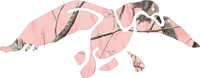 Pink Camo Duck Hunting Decal / Sticker