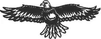 Eagle Decal / Sticker 01