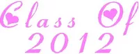 Class Of 2012 Decal / Sticker