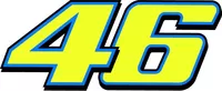 46 Valentino Rossi Decal / Sticker c