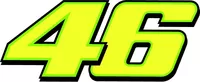 46 Valentino Rossi Decal / Sticker d