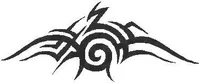 Tribal Decal / Sticker 20