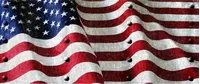 American Flag with Rivets Decal / Sticker 40