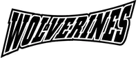 Wolverines Mascot Decal / Sticker