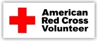 American Red Cross Volunteer Decal / Sticker 05