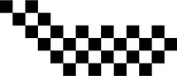 Checkered Flag Decal / Sticker 90