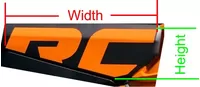 2020 Can-Am X3 XRC Drivers Door Decal / Sticker 04