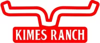 Red and White Kimes Ranch Decal / Sticker 06