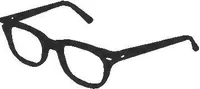 Glasses Decal / Sticker