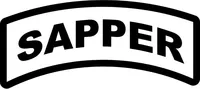 Sapper Rocker Decal / Sticker 02