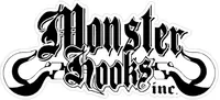 Custom MONSTER HOOKS Decals and Stickers. Any Size & Color