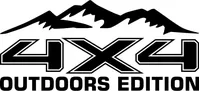 Z 4x4 Outdoors Edition Decal / Sticker 53