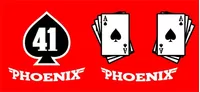 Top Gun Phoenix Helmet Decal / Sticker Set 01