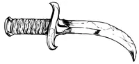 Pirates Mascot Knife Decal / Sticker