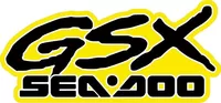 Yellow and Black Sea-Doo GSX Decal / Sticker 15