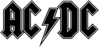 Custom AC/DC Decals and AC/DC Stickers Any Size & Color