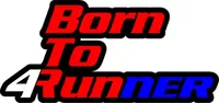 Born To Run 4Runner Decal / Sticker 09