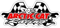 Arctic Cat Racing decal / sticker