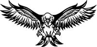 Flying Eagle Decal / Sticker 15