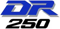 Suzuki DR 250 Decal / Sticker a