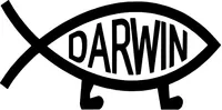 Darwin Fish Decal / Sticker 02