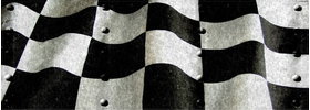Checkered Flag Rivets Decal / Sticker 104