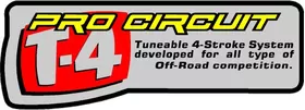 Pro Circuit T-4 Decal / Sticker 01