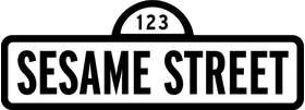 Sesame Street Sign Decal / Sticker 03