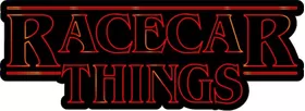 Racecar Things Decal / Sticker 03