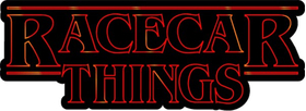 Racecar Things Decal / Sticker 03