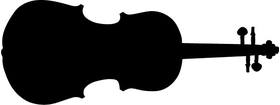 Violin Decal / Sticker 01