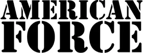 American Force Wheels Decal / Sticker 04