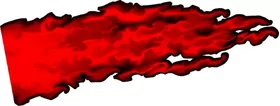 Red True Fire Decal / Sticker 304a