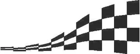 Checkered Flag Decal / Sticker 11