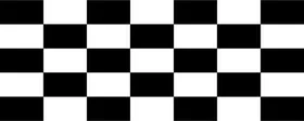 Checkered Flag Decal / Sticker 92