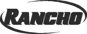 Rancho Decal / Sticker 01