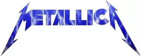 Metallica Blue Lightning Decal / Sticker