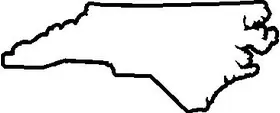 North Carolina Decal / Sticker 02