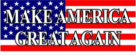 American Flag MAGA Decal / Sticker 03