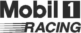 Mobile 1 Racing Decal / Sticker