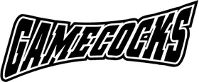 Gamecocks Mascot Decal / Sticker