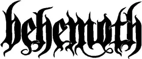 Behemoth Decal / Sticker 02