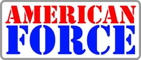 American Force Wheels Decal / Sticker 01