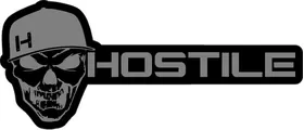 Hostile Wheels Decal / Sticker Design 09