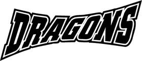 Dragons Mascot Decal / Sticker