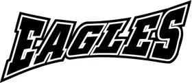 Eagles Mascot Decal / Sticker