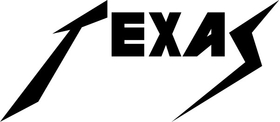 Texas Metallica Decal / Sticker 04