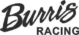 Burris Racing Decal / Sticker